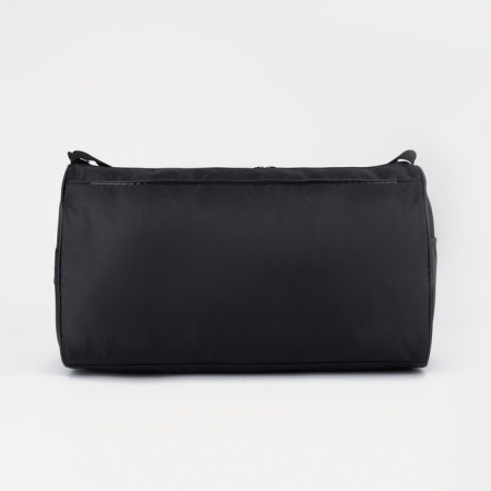 Sports Never Give Up Bag, with a zipper, external pocket, black color-3