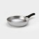 Pan, d = 24 cm, glass cover, removable handle, gray color