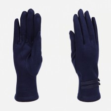 Gloves are female, dimensionless, without insulation, blue color