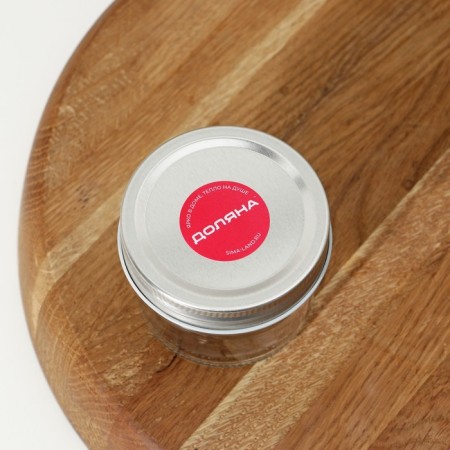 Glass jar for spices with a metal lid of the Silver shares, 100 ml, 7 × 5.5 cm-3