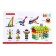 Constructor training "Snowflakes", 80 parts