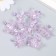 Busina Plastic for creativity "Crown" transparent-lilac 1.5x2.9x2.5 cm