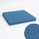 The sponge is rectangular, coarse, sheet 50 x 50 x 5 cm, blue