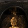 The desktop fountain from the network, backlight "Buddha Meditation in the Grotto" 21x17.5x26 cm