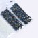 Glass chips for epoxy resin, set 3 colors, weight 1 color - 10 g