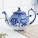 Alevtina kettle, 750 ml, gzhel