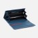 Women's wallet on magnets, blue color