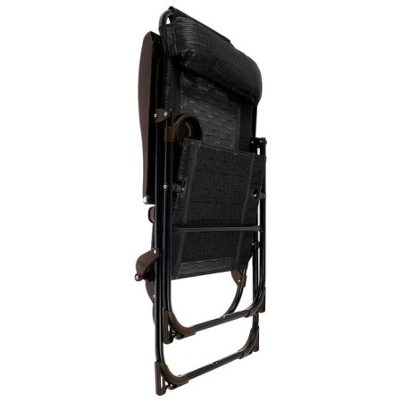 Steel chair with shelf, 75x59x109 cm, color Venge-7
