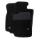 Pile rug for Skoda Yeti, 2008-2018, black