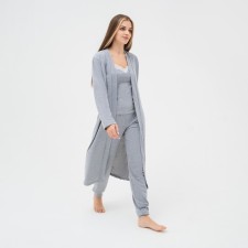 Комплект женский (кардиган, майка и брюки) KAFTAN "Basic" р. 44-46
