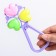 A rattle on the stick "hearts", species mix