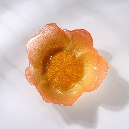 Serving dish "pink lotus", d = 16 cm-1