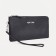 Women's wallet on the zipper Textura, with a pen, black color