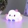 Night "Cloud" LED from AG13 batteries pink 12x10x8 cm