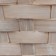 Wicker basket, d23 x 17 x 10/36 cm, peach, bamboo