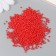 Glass beads 12/0 "coral-red" 15 g