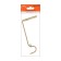 Bracket for cornice D20 is a single -row 12 cm, color gold