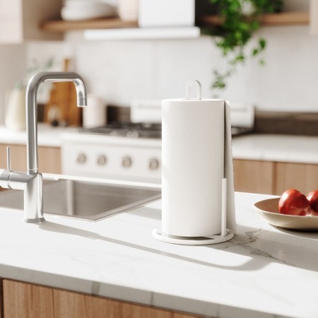 Umbra Squire paper towels holder, white color-5