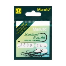 Universal hooks Maruto 3300, Blue color, No. 14, 10 pcs.