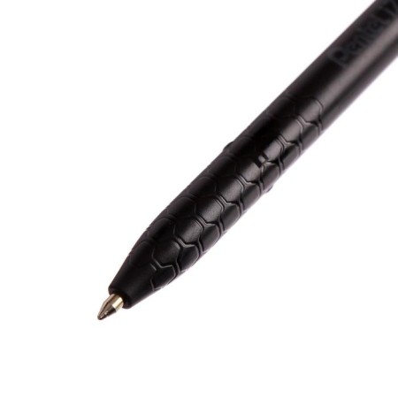Ballpack Pentel Ize, blue matte case, metal clip, node 0.7 mm, black ink black-1