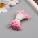 Stamens for artificial flowers gloss "risinki" pink set 360 pcs length 6 cm