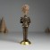 Polystone souvenir "Soldier with a drum" 5x6x19 cm