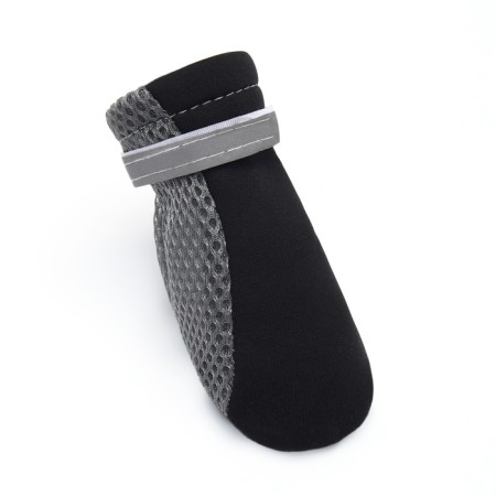 Dog boots "Comfort +", size XL (5, 9 x 4, 8 cm), gray-black-1