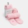 Pantyhose crumb I "Christmas trees", pink, height 62-68 cm