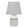 Randy table lamp E14 40W white-gray 20x20x32 cm Risalux