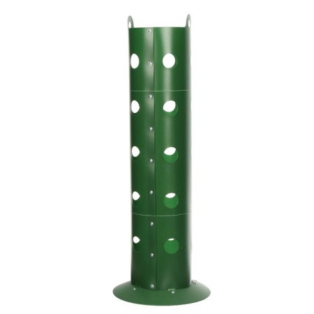 Flower bed "Flower column", d = 17 cm, h = 70 cm, green-2