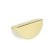 Cappio H002GP bracket handle is semicircle, aluminum, l = 78 mm, m/o 64 mm., Color gold