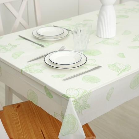 Single “lemons” tablecloth without the base, 110 × 150 cm-1
