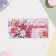 Money envelope "Happy Birthday!" lilies, 17 x 8 cm