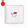 Porcelain Serving Dolyana dish "Festive commotion. Gnome bim ”, d = 20.5 cm, white color