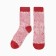 Women's Tainted Minaku socks, red color, rr 36-41