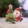 Christmas tree decoration "Santa Claus with Christmas tree" 14.5x14.5 cm