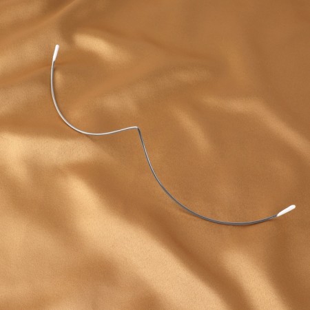 Monoic for the bra, 180 + 180 mm, silver color