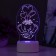 Light "Elephant" Led RGB from the network 11x9.5x18 cm Risalux