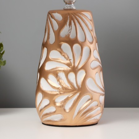 Aisha table lamp E14 40W white-gold 22x22x36 cm-3
