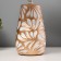 Aisha table lamp E14 40W white-gold 22x22x36 cm