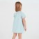Children's dress with KAFTAN pocket, p. 30 (98-104), mint
