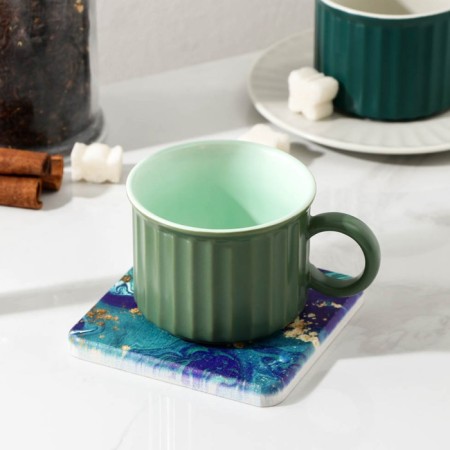 Hot Blue Illusion stand, 10 × 10 cm-1
