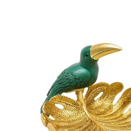 Blub-Bludgod "Parrot", 210 × 170 × 125 mm, gold / green color-2