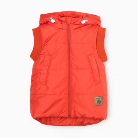 The vest is naked, the color is peach, height 92 cm-5