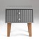 Tumbling bedside Astoria 2, 510x380x530, graphite/eichoria MDF 19mm