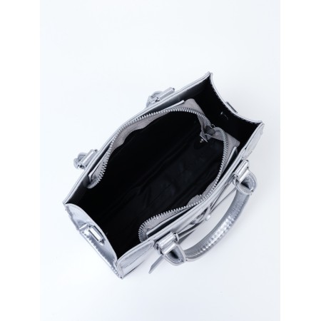 Women's bag, 20*8*14, lightning departure, belt lengths, silver-8