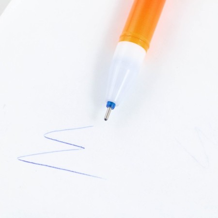 Pen meed blue paste 0.5 mm with a cap "I am fire"-5