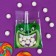 BOPP package with sticky tape, "festive assorted", 7*7+3cm