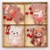 Set of suspensions in wooden gift packaging 12 pcs.13x13x2 cm