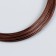 Wire for needlework "Astra" 1 mm, 10 m, dark brown